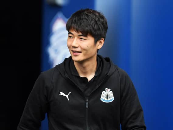 Newcastle midfielder Ki Sung-yueng.