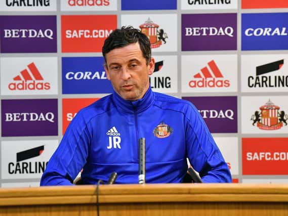 Jack Ross faced the press this afternoon