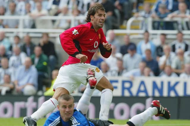 In his five seasons at Old Trafford, the Dutchman never once failed to find the Newcastle net. 11 goals in total.