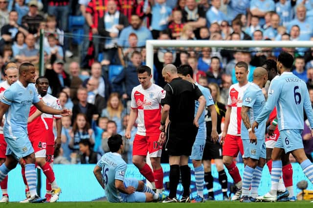 A rash tackle on the Italian manager who was Sunderland's boss at the time.