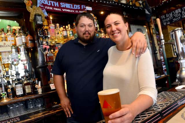 Current tenants, husband and wife Chris and Karen McKeller at The Holborn Rose and Crown