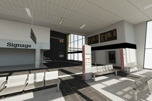 How the interior of the new interchange will look
