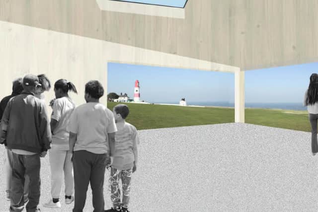What the new building at Souter Lighthouse could be like inside
