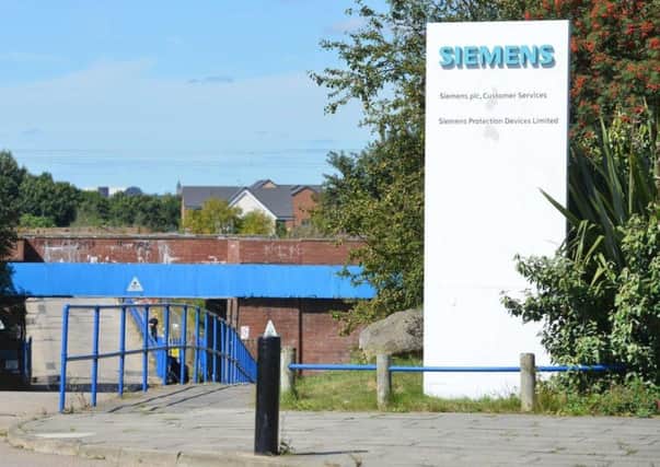 Siemens in Hebburn.