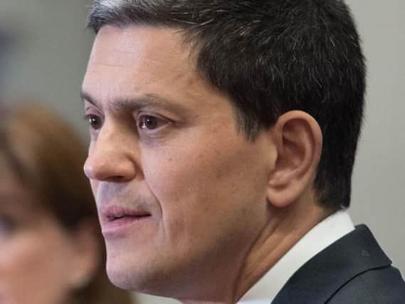 Former foreign secretary David Miliband, who has said that Jeremy Corbyn should back the idea of a "Norway model" for Britain after it leaves the European Union. Picture by Stefan Rousseau/PA Wire