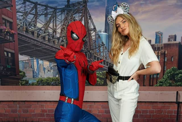 Spidey meets Perrie.