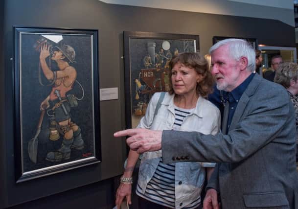 Visitors Maria and Jim Frazer. Credit and Copyright ©: Colin Davison