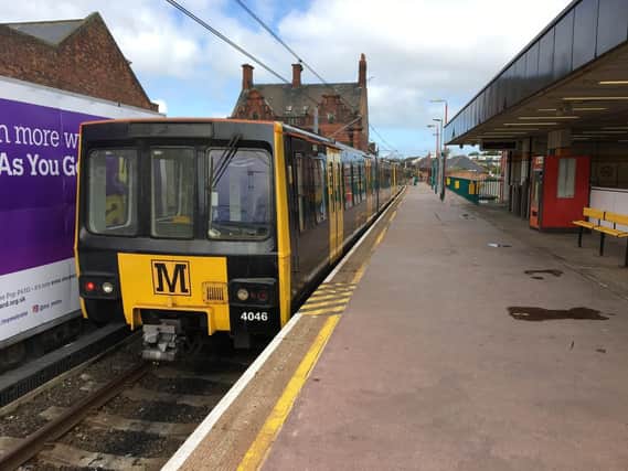 There are delays on the Metro from South Shields this morning