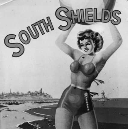 A poster for visiting South Shields.