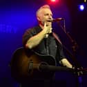 Billy Bragg, pictured here performing at the Wylam Brewery in Newcastle late last  year, is set to return to the North East to play Durham Miners' Gala. Photo by Gary Welford.