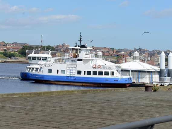 The Shields Ferry service will be suspended tomorrow while work is carried out.