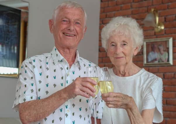 Terence and Jean Sweeney of South Shields, are celebrating their 60th wedding anniversary.
Picture by Tom Banks