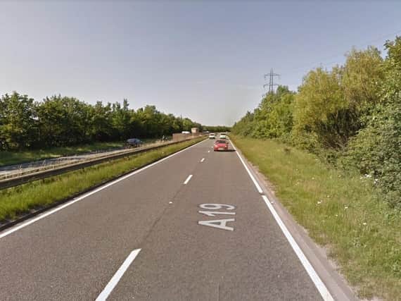 The A19 at Boldon. Copyright Google Maps.