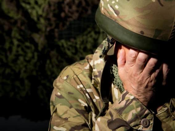 Veterans are urged to seek help with their mental health issues.