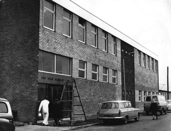 Completing extensions to the Go Gay Shoes Ltd factory in January 1965 where the workforce of 90 was expected to be doubled in the next five or six years.