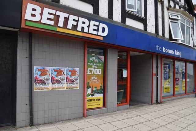 The Betfred in Jarrow where Jimmy placed his stake