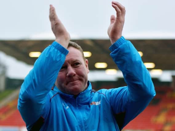 Gateshead boss Steve Watson.