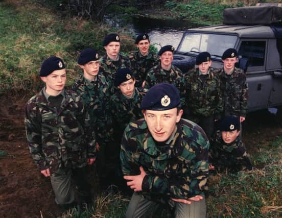 South Shields Army Cadets pictured in 1997.