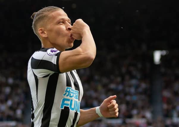 Dwight Gayle. (Pic: Stephen Dobson)
