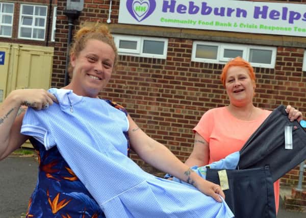 Hebburn Helps founders Angie Comerford and Jo Durkin.