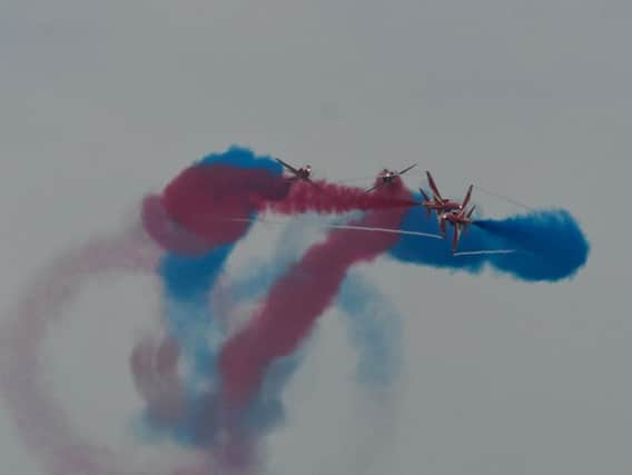 The Red Arrows at Sunderland Airshow.