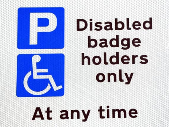 Thousands of people with 'hidden disabilities' are to become eligible for a blue badge. Pic: PA.