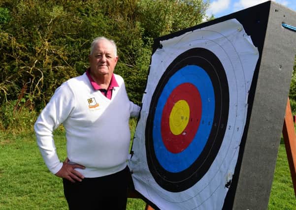 Cleadon Archery Club have made an application to improve the facilities hq on Sunderland Road, East Boldon. Pictured is Peter Davies club secretary.
