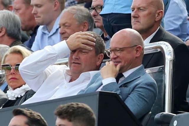 Newcastle owner Mike Ashley.