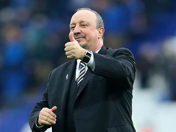 Rafa Benitez is thought to be 'in talks' with a striker