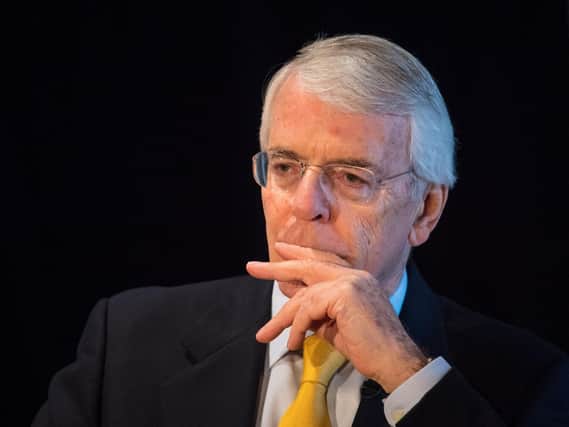 Former Prime Minister John Major.
