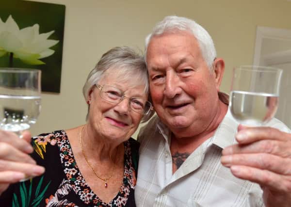Ronnie and Anna Smith celebrate their Diamond Wedding.