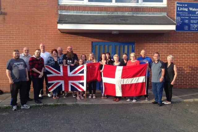 Some of the original exchange visit members back together again recently.