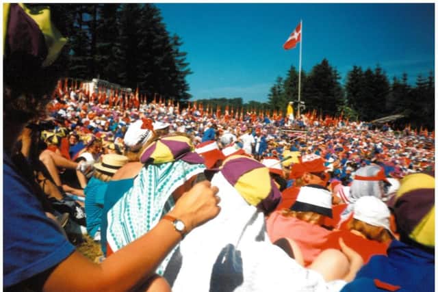 The national camp where 10,000 people were in attendance.