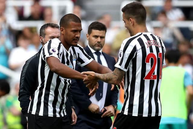 Rondon received a rapturous welcome when he replaced Joselu.
