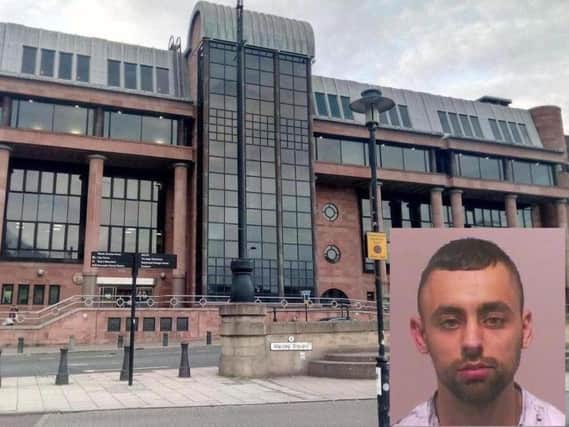 Aaron Momat appeared at Newcastle Crown Court for sentence.
