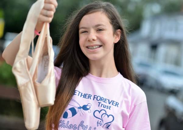 Eleni, 11 has received a bursary from the Chloe and Liam Together Forever Trust