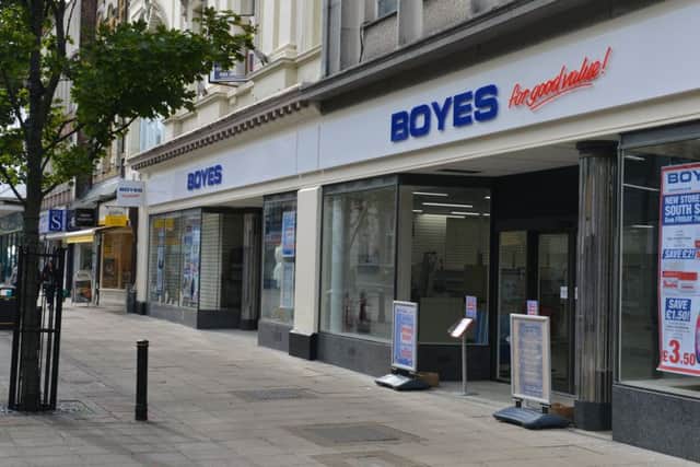 The new store taking shape in King Street