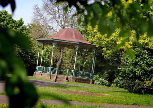 The bandstand at West Park, South Shields