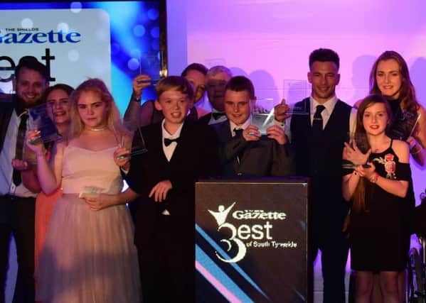 Some of 2017's Best of South Tyneside Awards winners.
