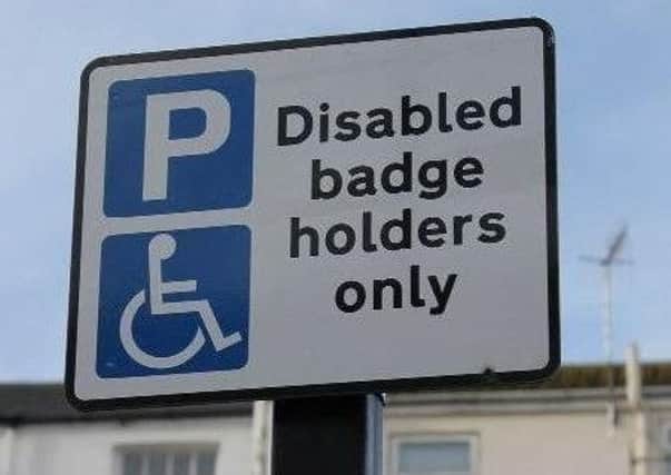 Council bosses want drivers to respect disabled parking bays