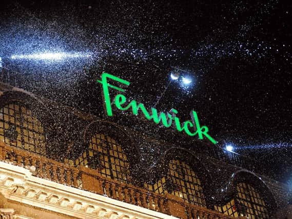 Fenwick at the opening of its Christmas window in Newcastle in 2017