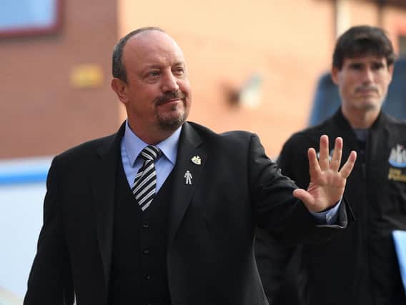 Newcastle United manager Rafael Benitez
