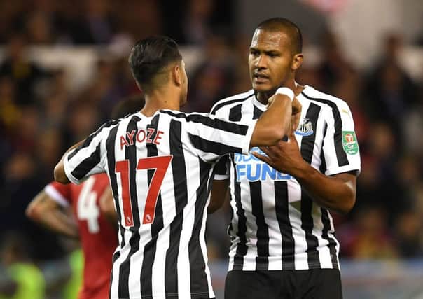 Salomon Rondon is one Newcastle United player jetting off on international duty