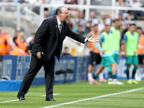 Newcastle United manager Rafa Benitez