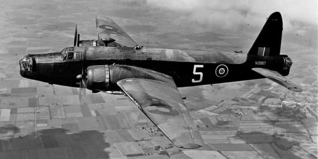 A Wellington bomber.