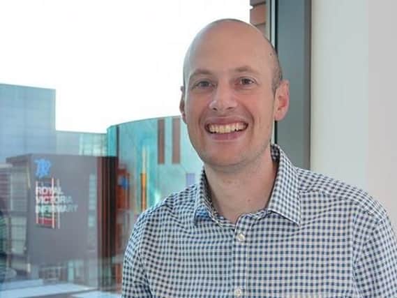 Dr Chris Johnson, consultant in Anaesthetics and Intensive Care at Newcastles Royal Victoria Infirmary