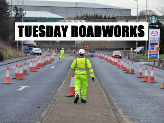 Roadwork warnings across South Shields include the following: