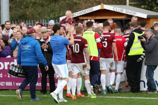 South Shields were backed by a huge FA Cup crowd against Hartlepool United last season.