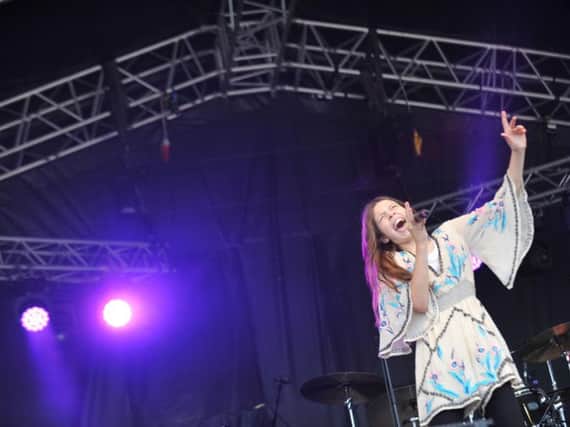 Courtney Hadwin wowed the crowd at Bents Park, South Shields, in July 2017 at the South Tyneside Summer Festival.