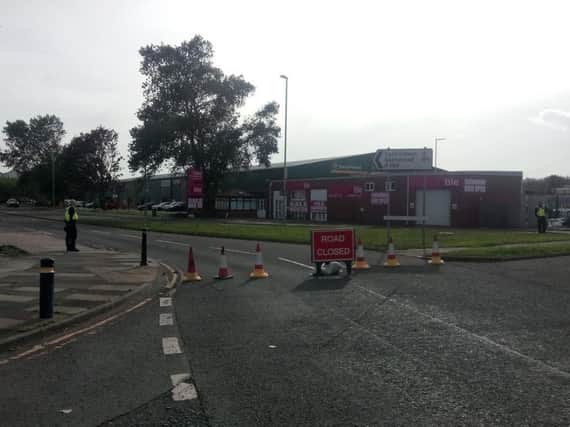 Western Approach in South Shields is currently closed
